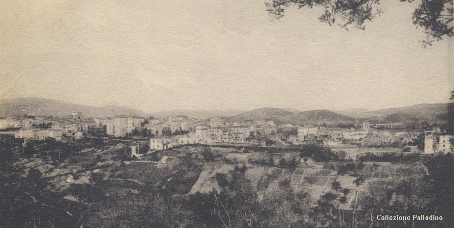 Panorama d'Isernia sul lato Occidentale nel 1900