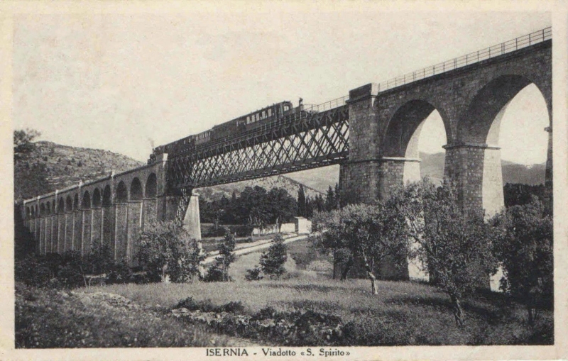 Isernia - Ponte Ferroviario Santo Spirito 1898